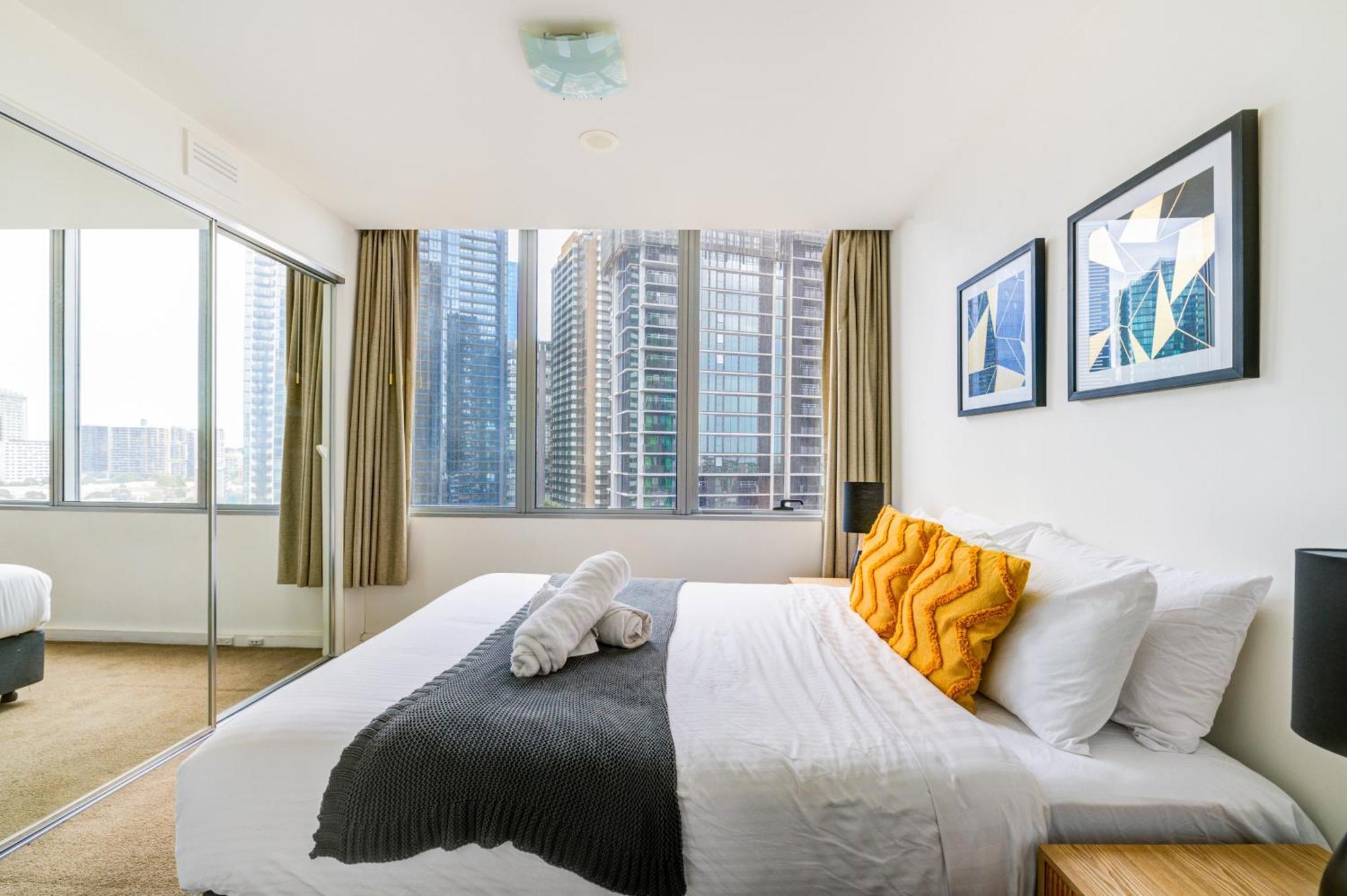 Mega Style Apartments Mainpoint Ville de Ville de Melbourne Chambre photo