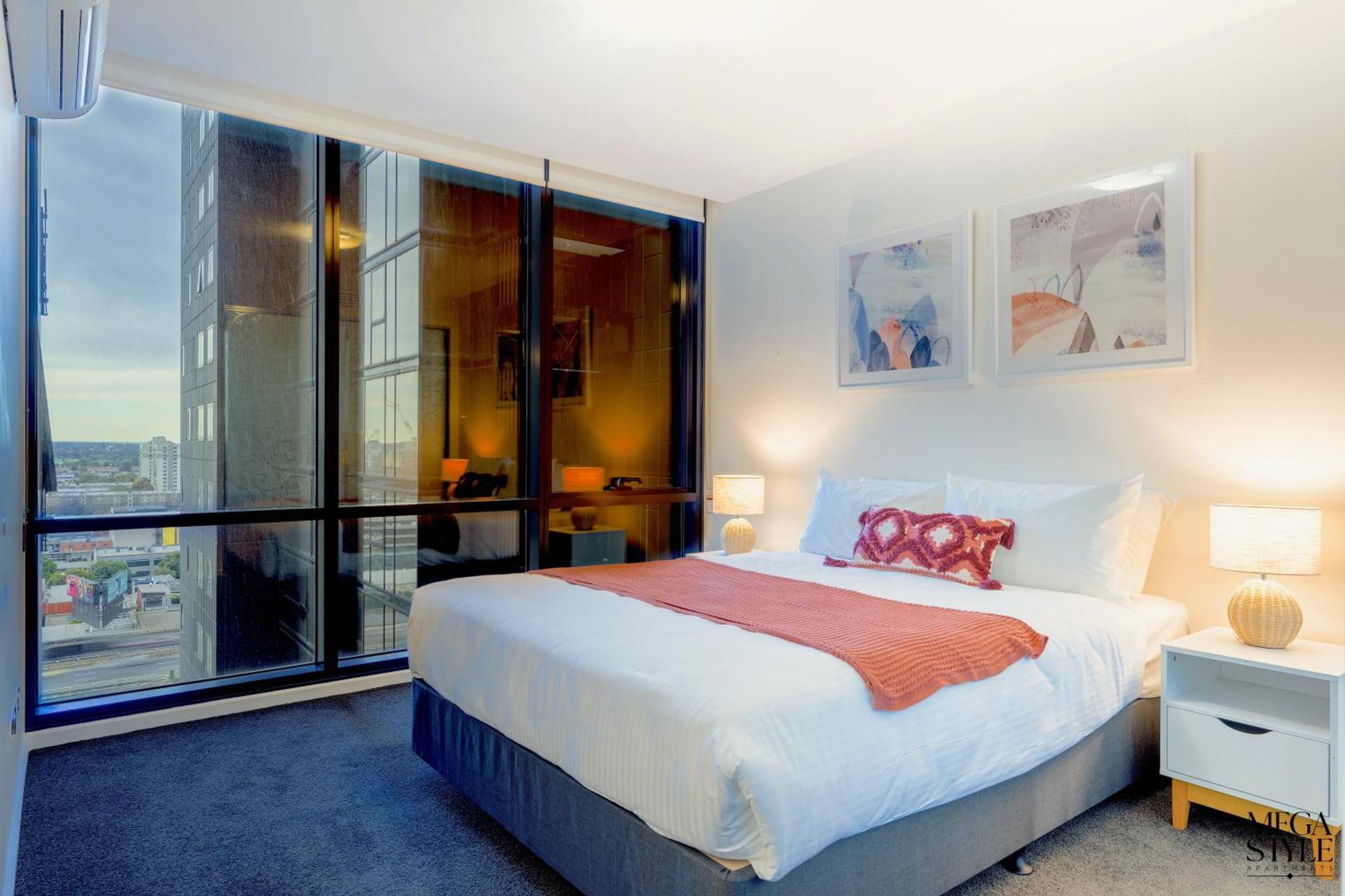 Mega Style Apartments Mainpoint Ville de Ville de Melbourne Chambre photo