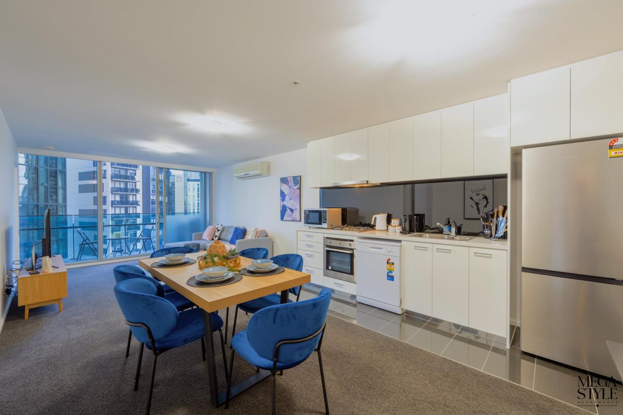 Mega Style Apartments Mainpoint Ville de Ville de Melbourne Chambre photo